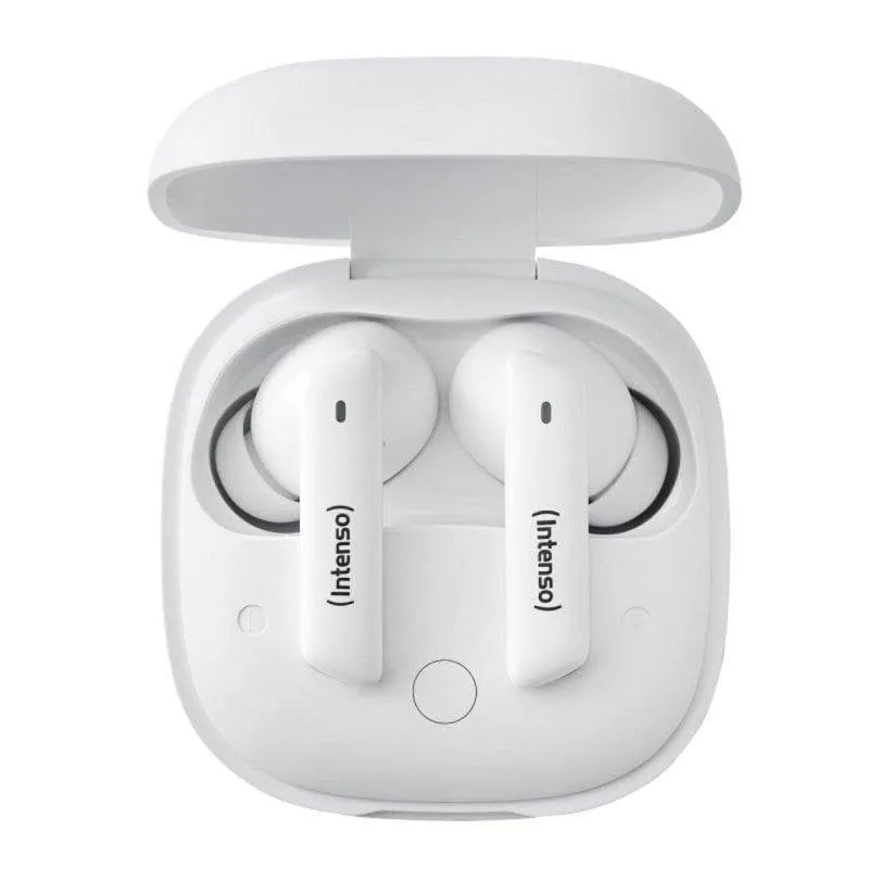 Auricolari Intenso T502HAE True Wireless Bluetooth 5.3 ANC Bianco 35h IPX4 USB-C