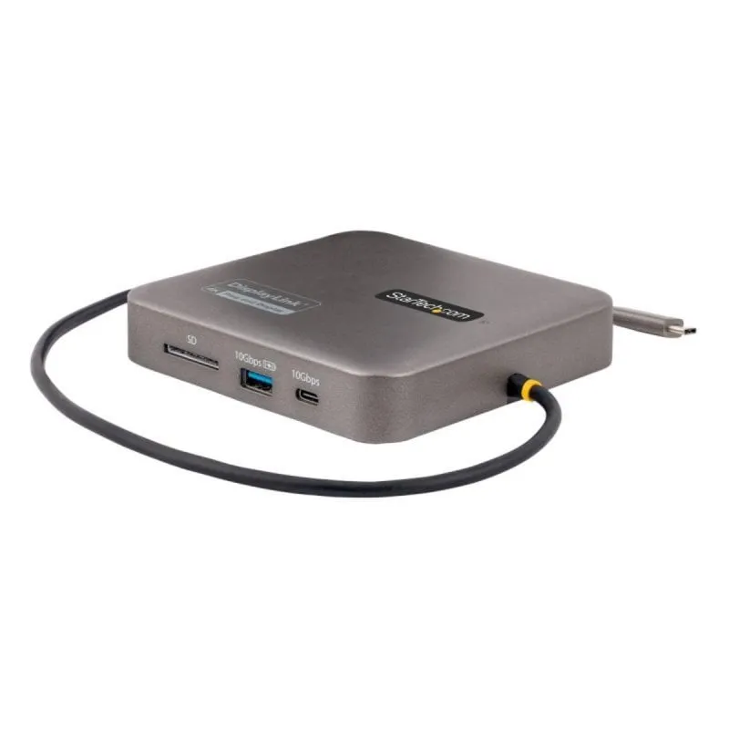 Dock USB-C StarTech Hub 2 Porte USB 3.2 Gen 2 10Gbps HDMI Doppio 4K 60Hz PD 100W Docking Station