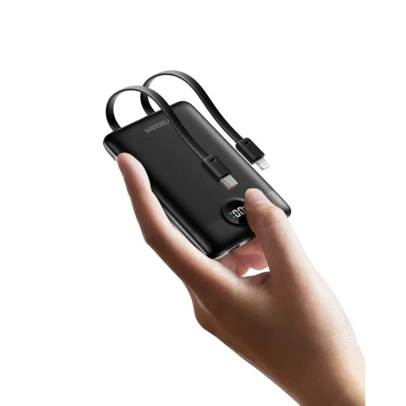 PowerBank VEGER C11 VG-W1170 10000mAh Polímero de litio Carga rápida 22,5 W PowerBank VEGER C11 VG-W1170 10000mAh Polímero de litio Carga rápida 22,5 W