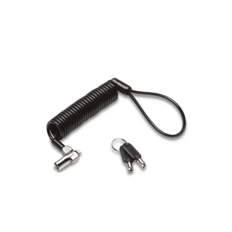 Candado Kensington NanoSaver® 2,3 m Acero al carbón Negro Plata Candado