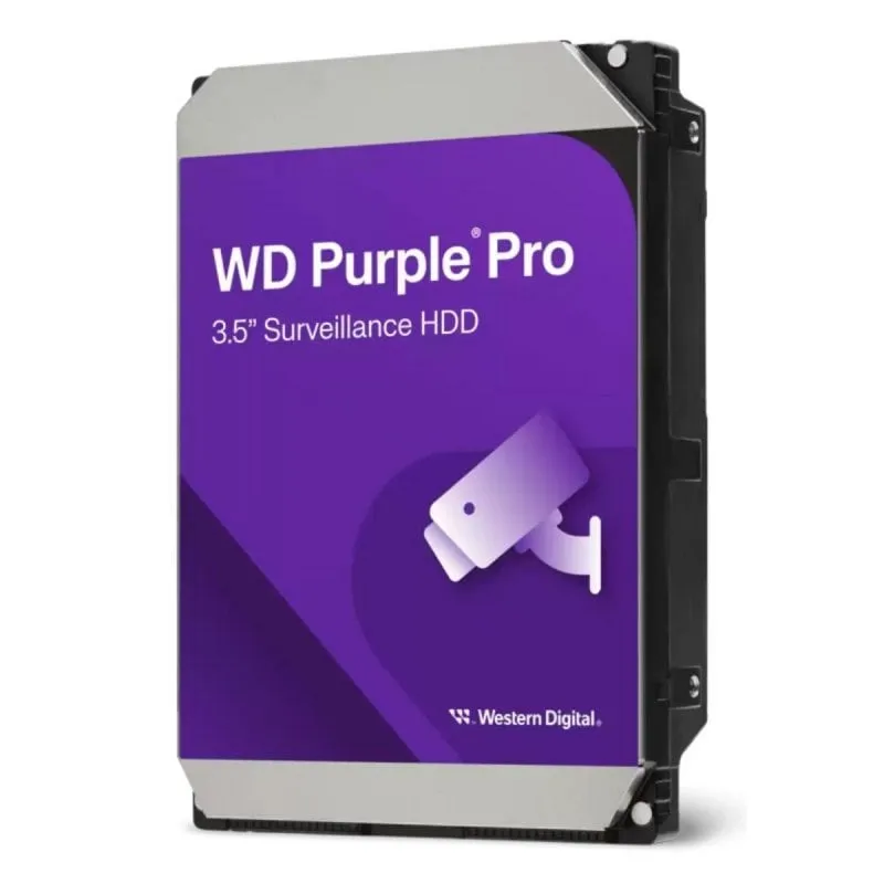 Hard Disk Western Digital Purple Pro WD122PURP 12TB 7200 RPM 512MB 3.5" SATA III