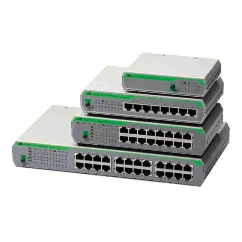 Switch Non Gestito Allied Telesis AT-FS710/8-50 8 Porte Fast Ethernet Montaggio a Rack