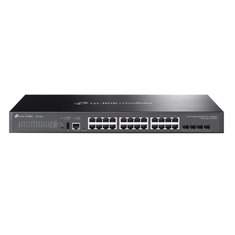 Switch Gestionato TP-Link Omada SG5428X 24 Porte Gigabit L3 Rack Montabile Switch Gestionato TP-Link Omada SG5428X 24 Porte Gigabit L3 Rack Montabile