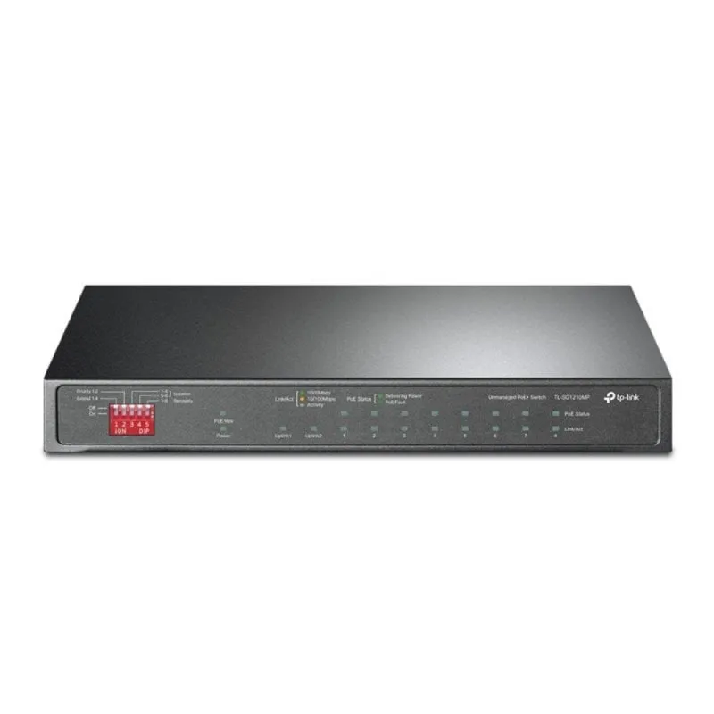 Switch TP-Link TL-SG1210MP 9 Porte Gigabit Ethernet PoE Non Gestito 141W