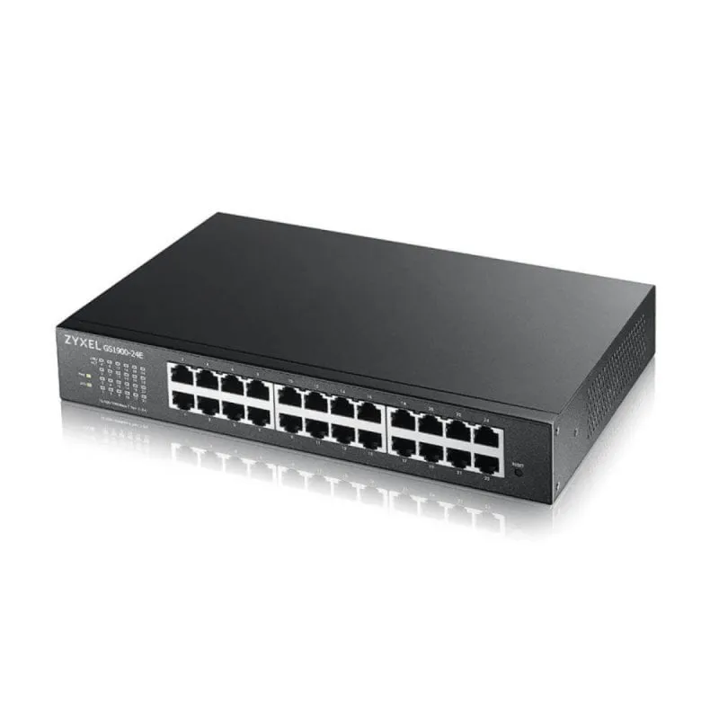 Switch Zyxel GS1900-24E Gigabit Ethernet 24 Porte Gestionato L2 1U Rack Mount Switch Zyxel GS1900-24E Gigabit Ethernet 24 Porte Gestionato L2 1U Rack Mount