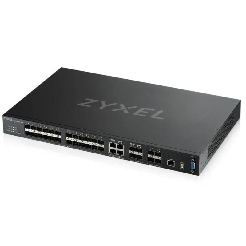Switch Zyxel XGS4600-32F Gestionato L3 Montabile a Rack Nero 136Gbit/s