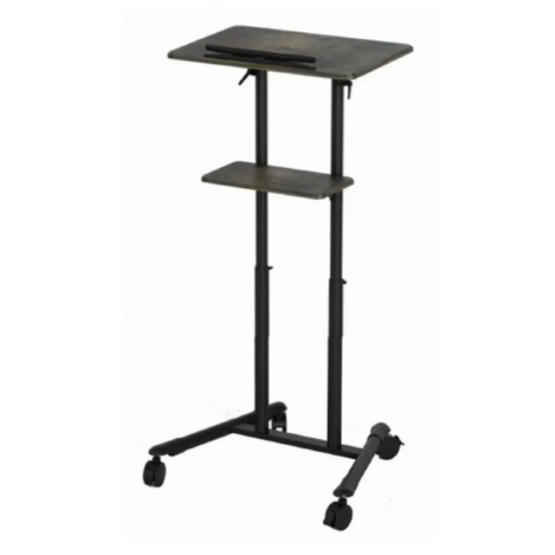 Atril Móvil Universal Gembird TVS-DESK-01-BK 1110-1345mm 20kg MDF Atril Móvil Universal Gembird TVS-DESK-01-BK 1110-1345mm 20kg MDF