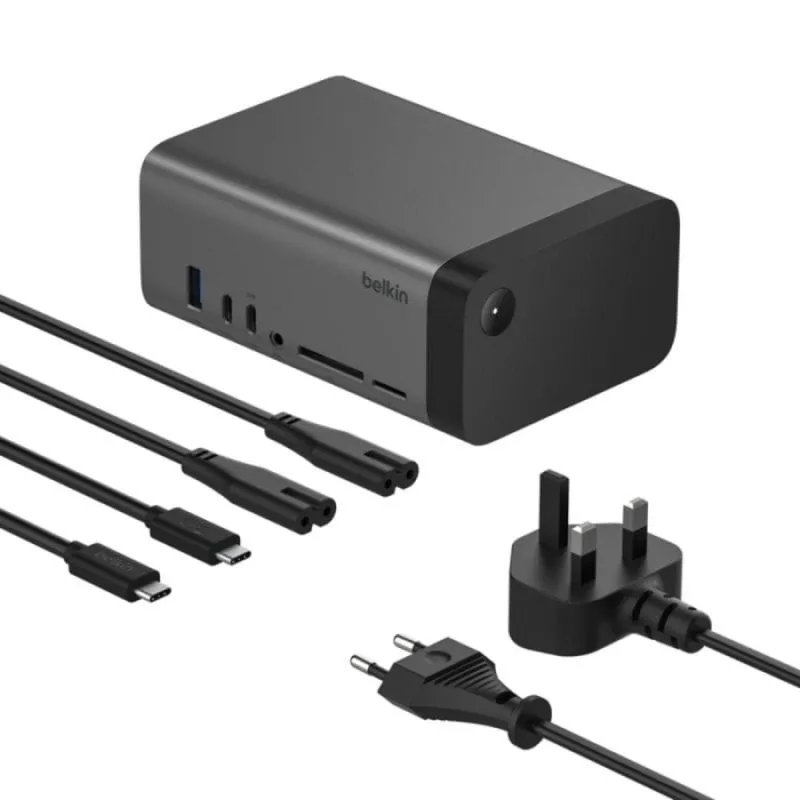 Hub USB Tipo C Belkin Connect con HDMI 2x 8K 96W USB Power Delivery Hub USB Tipo C Belkin Connect con HDMI 2x 8K 96W USB Power Delivery