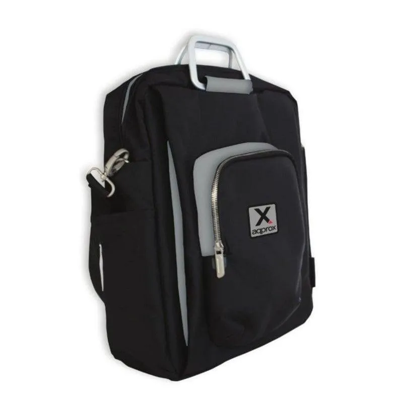 Borsa Multicompartimenti Approx appNBST15x 15.6" Nylon Nero-Grigio