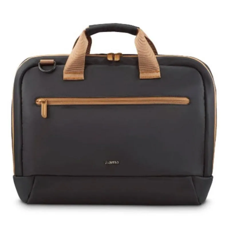Maletín Hama Ultra Lightweight Toploader 35,8 cm (14.1") Beige Nero Resistente all'Acqua