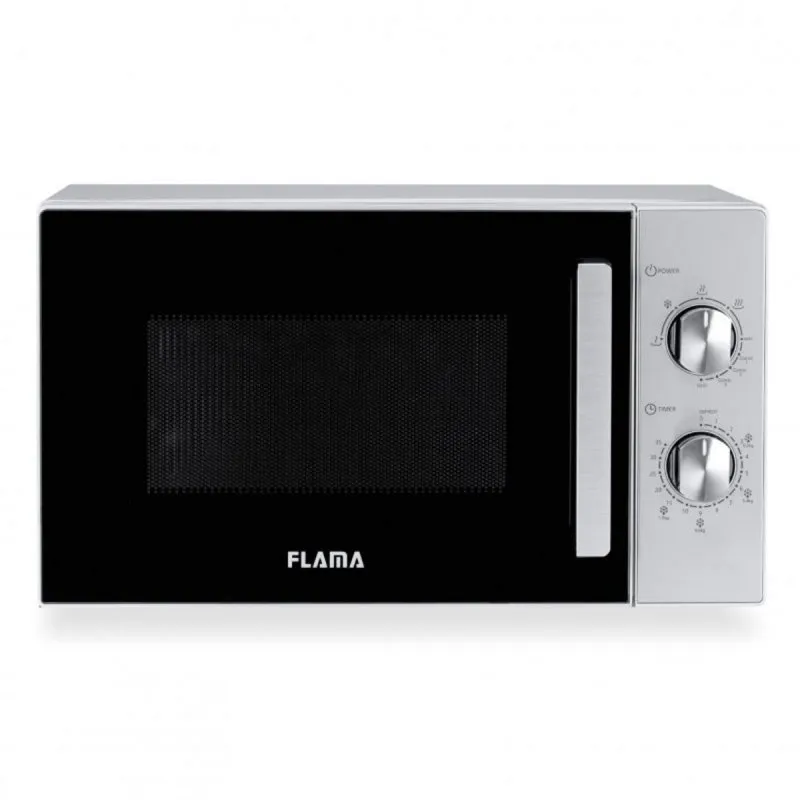 Microonde Combinato Flama 1803FL 20 L 700 W Giratorio Argento Microonde Combinato Flama 1803FL 20 L 700 W Giratorio Argento