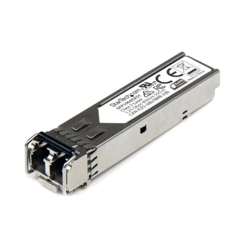 Transceiver SFP StarTech SFP1000SXST 1 Gbps Fibra Multimodo LC 550m DDM Hot-Plug