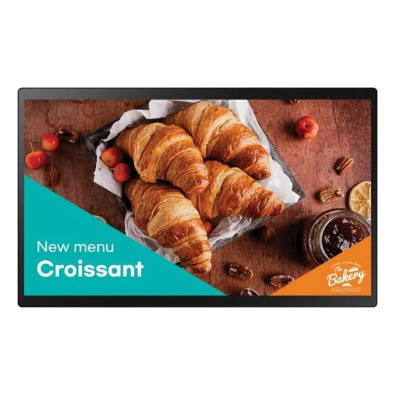 Display Samsung QB24C-T 24" 1920x1080 Full HD Touch Wifi Tizen7.0