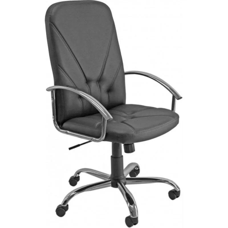 Sedia PC UNISIT Dante Asiento Acolchado Respaldo Acolchado Nero Piel Sintética