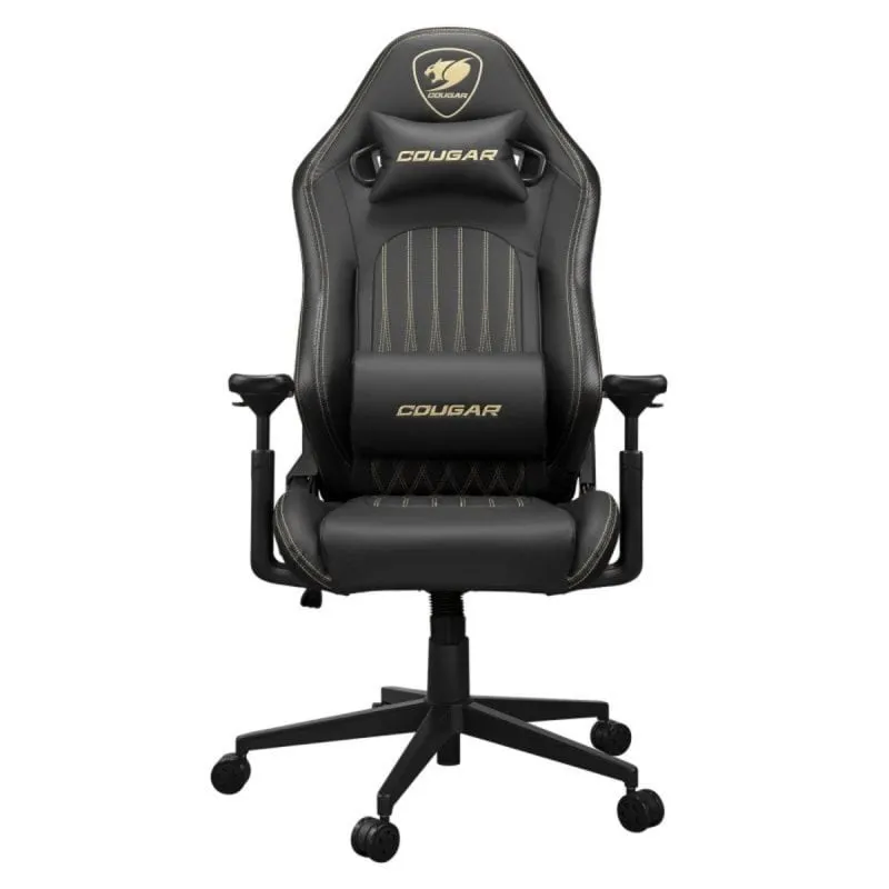 Sedia Gaming COUGAR Explore Royal Nero/Oro Reclinabile 155° 120kg Sedia Gaming COUGAR Explore Royal Nero/Oro Reclinabile 155° 120kg