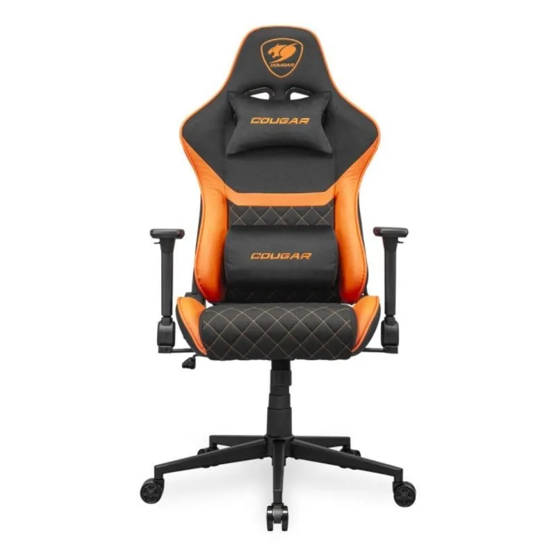 Sedia Gaming COUGAR Armor One V2 F Universale Nero Arancione 120kg