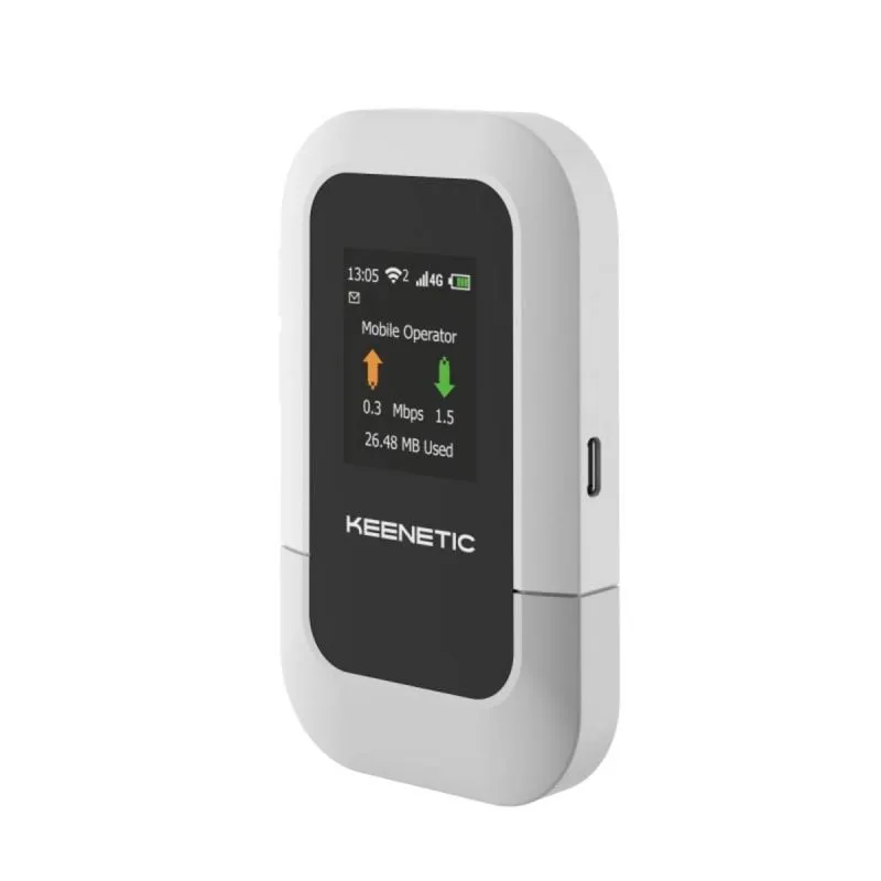 Enrutador Portatile Keenetic KN-5110-01-EU Banda Singola 2,4 GHz SIM Enrutador Portatile Keenetic KN-5110-01-EU Banda Singola 2,4 GHz SIM