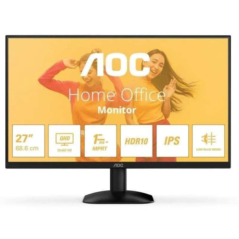Monitor PC AOC Q27B35E 27" QHD 75Hz IPS HDR10 1ms Frameless