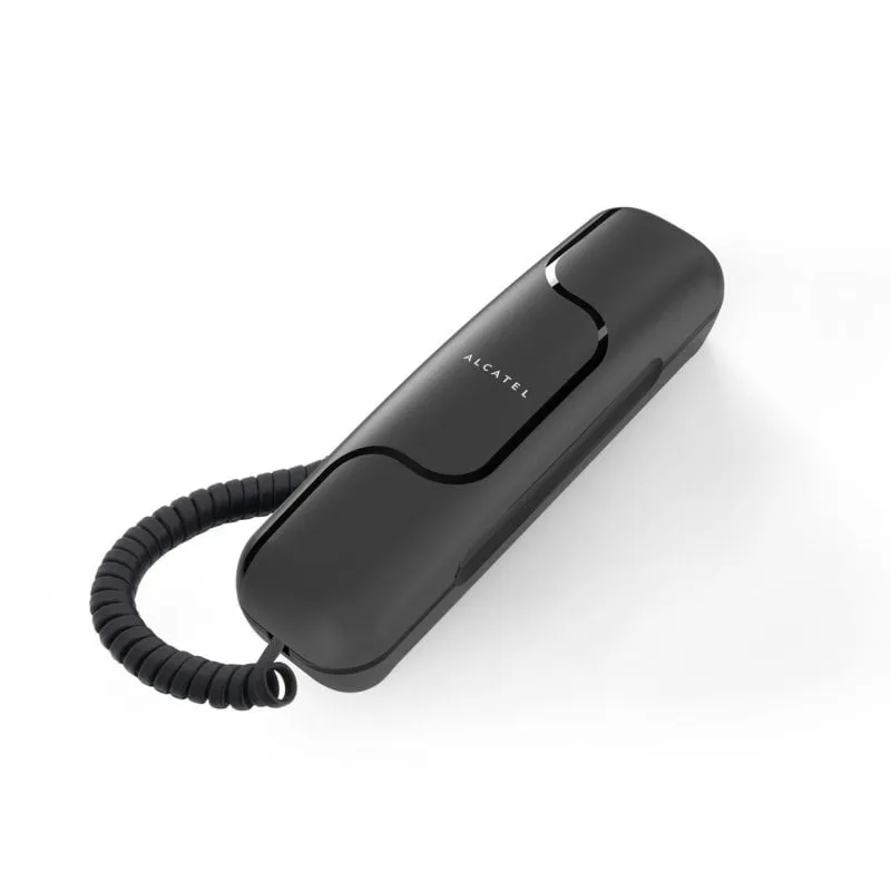 Telefono Analogico Alcatel T06 Nero Terminale con Connessione via Cavo Telefono Analogico Alcatel T06 Nero Terminale con Connessione via Cavo