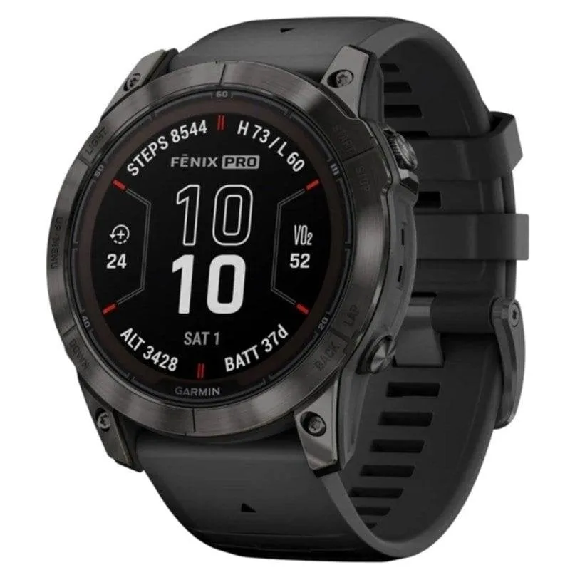 Garmin fēnix 7X Pro GPS WiFi 1,4'' MIP Nero 32GB Resistente