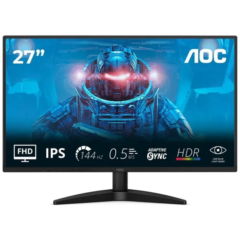 Monitor PC AOC 27B36X 27" FullHD 144Hz IPS HDR10 Adaptive Sync 0,5ms