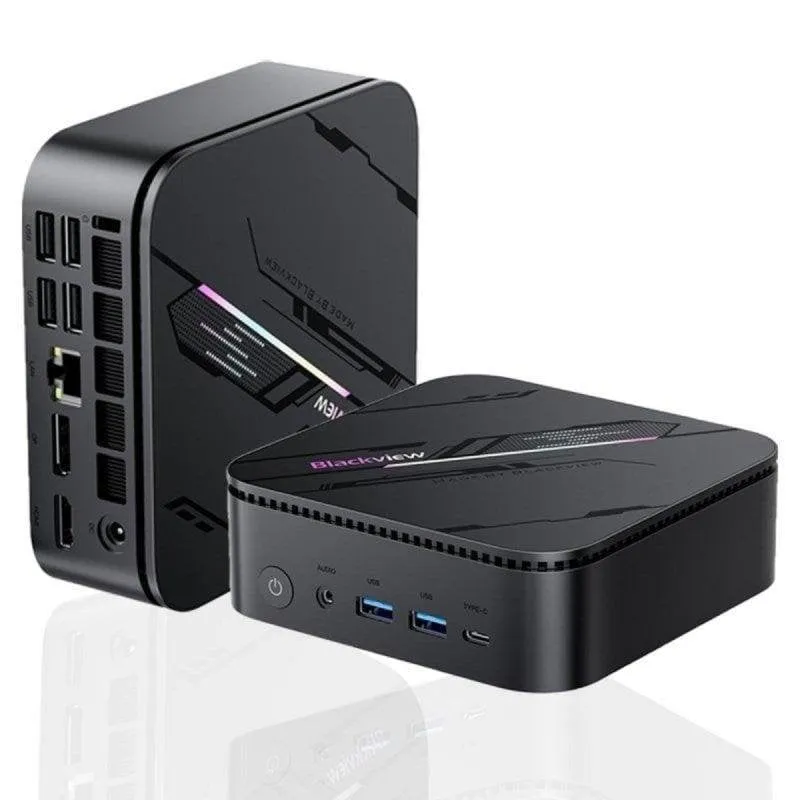 Mini PC Blackview MP100 Pro Intel Core i3-1215U 16GB 512GB SSD Grafica Intel Windows 11 Pro Wi-Fi 6