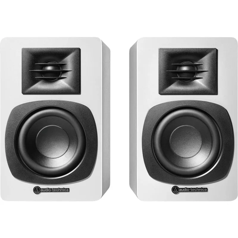 Altoparlanti da Scaffale Audio-Technica AT-SP3X Bluetooth Bianco 15W RMS Altoparlanti da Scaffale Audio-Technica AT-SP3X Bluetooth Bianco 15W RMS