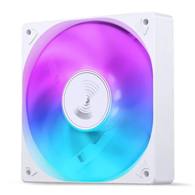 Ventola Jonsbo SL-120CW 12 cm RGB Bianco 1500 RPM Silenziosa Idraulica Ventola Jonsbo SL-120CW 12 cm RGB Bianco 1500 RPM Silenziosa Idraulica