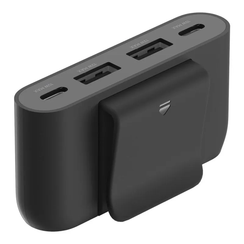Hub Belkin 4 porte USB 3.2 Gen 1 nero 2m BUZ001bt2MBKB7
