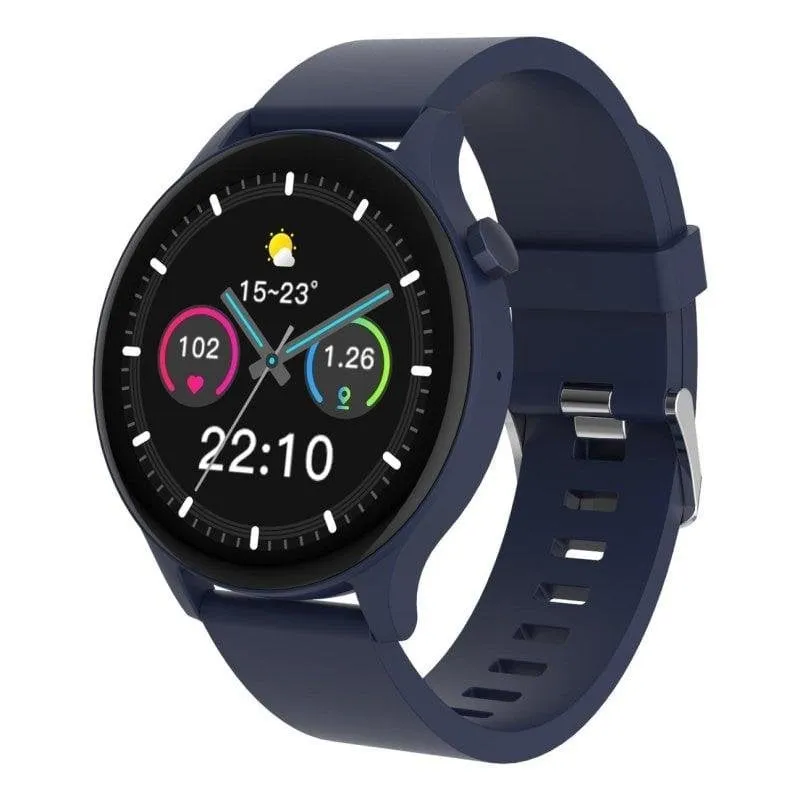 Denver SWC-338BU Bluetooth 44mm TFT Blu IP67 Microfono Altoparlante Multisport