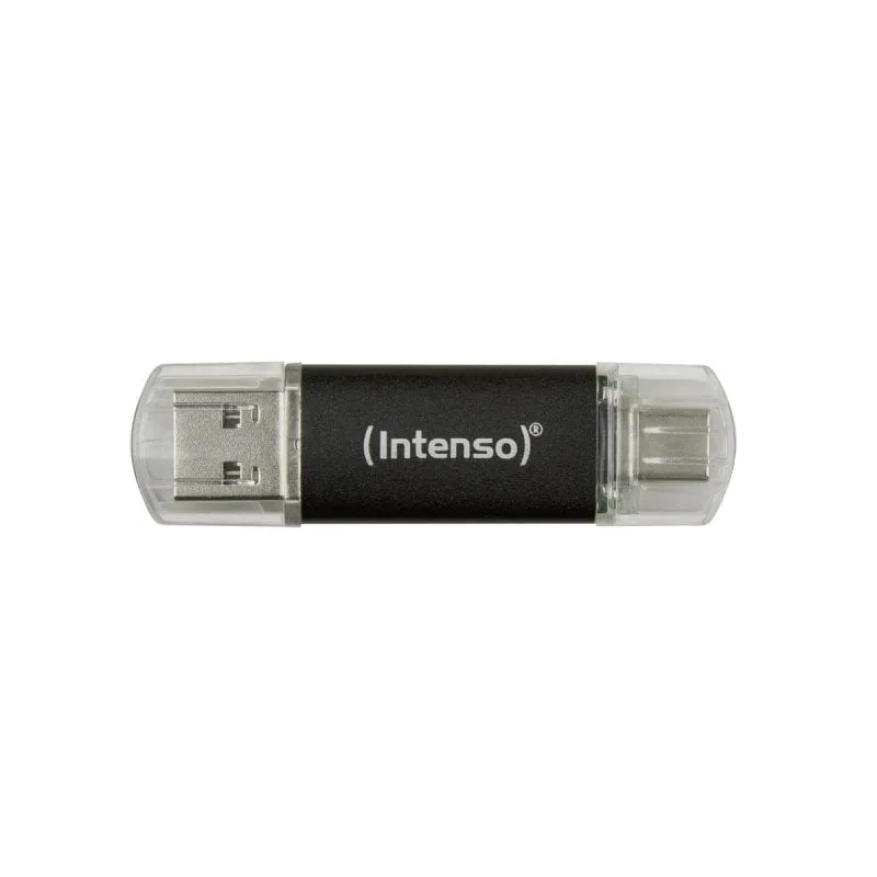 64 GB USB-C & USB-A 3.2 Gen 1 70 MB/s Antracite in Alluminio