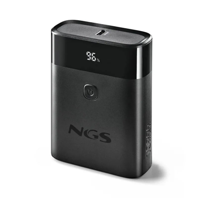 Power Bank 10000 mAh Nero con Ricarica Rapida 22,5W USB-C e USB-A