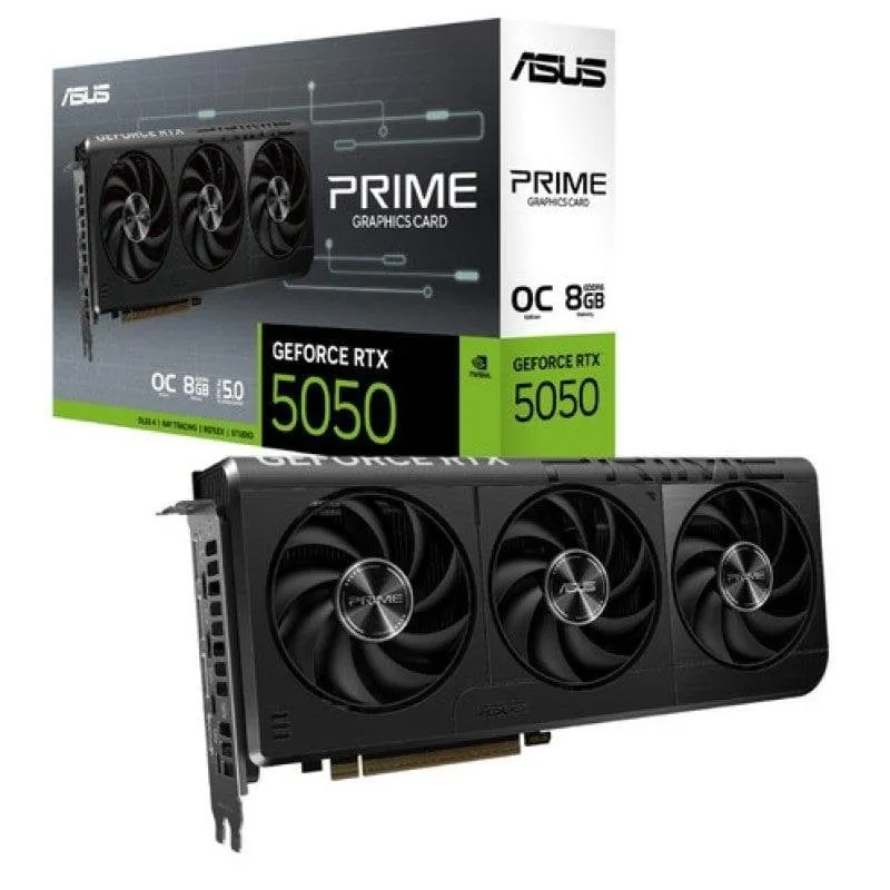 Scheda Grafica ASUS GeForce RTX 5050 OC Edition 8GB GDDR6 Reflex 2 RTX AI DLSS4