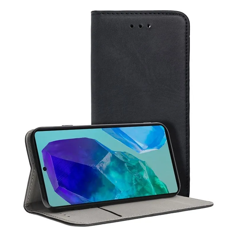 Custodia Flip Cover COOL per Samsung M556 Galaxy M55 5G Nero Liscio
