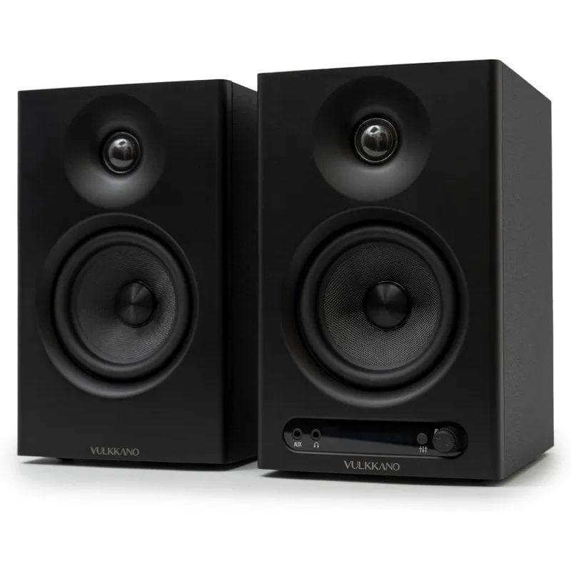 Altoparlanti VULKKANO PRO4 Monitor Attivi Bluetooth 80W con EQ Personalizzabile