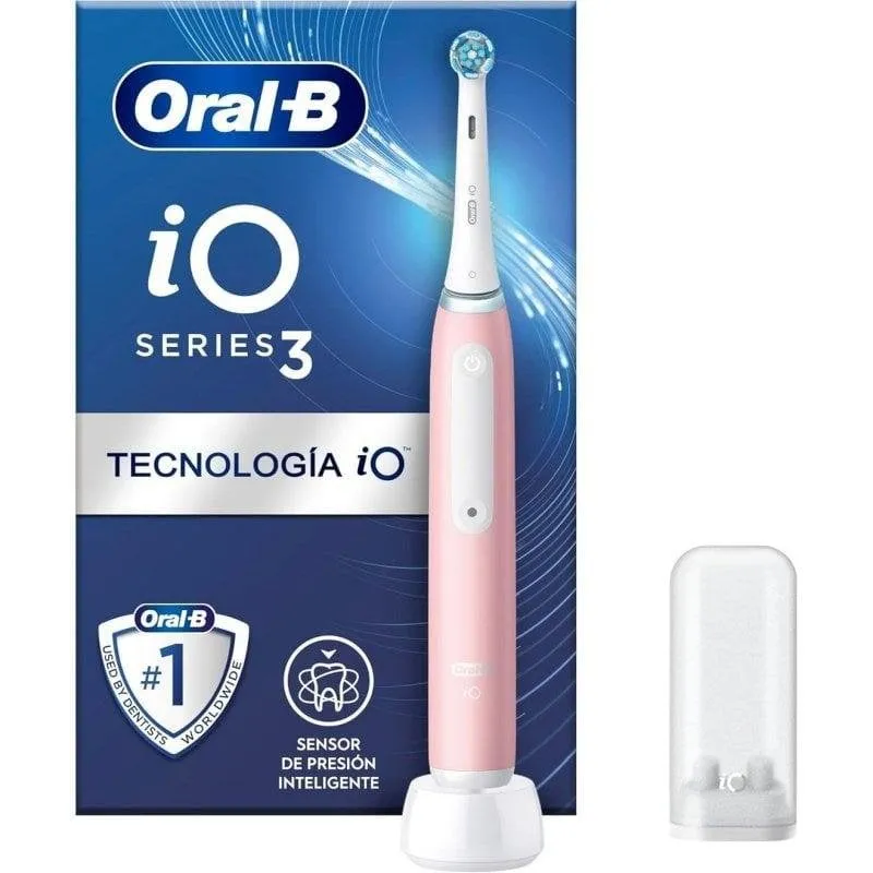 Spazzolino Elettrico Oscillante Oral-B iO 3N 3 Modalità Sensore Pressione Custodia