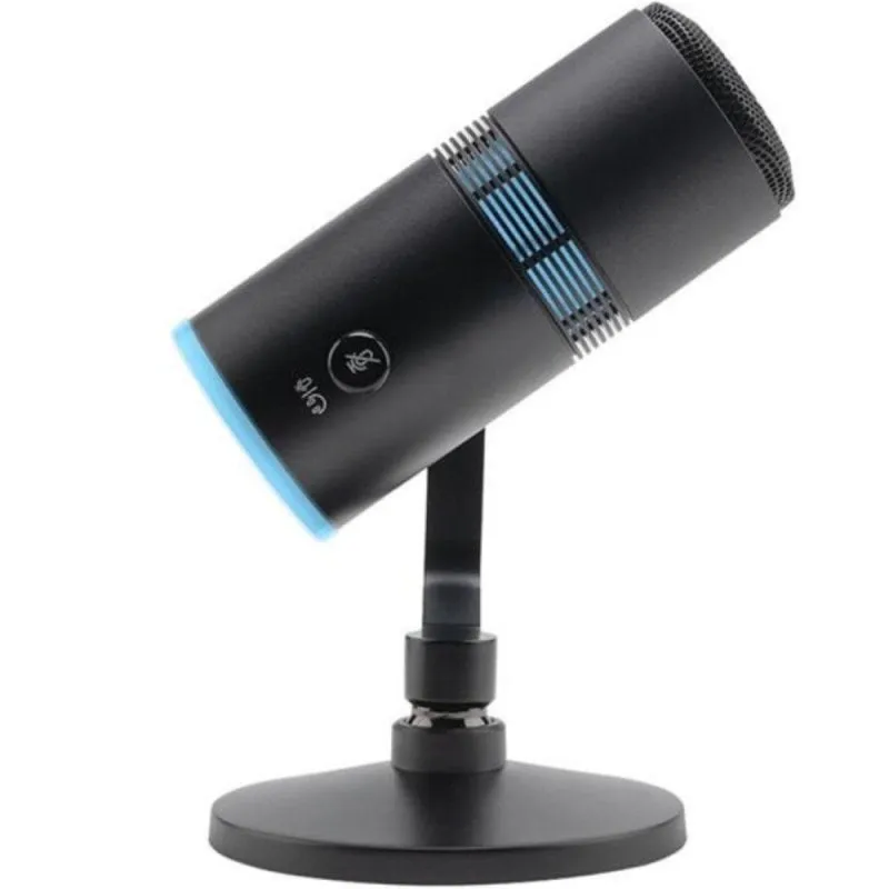 Microfono Thronmax V8 USB condensatore RGB personalizzabile 96kHz per gaming streaming