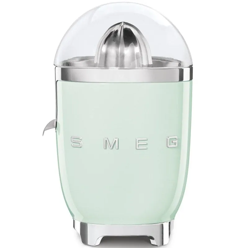 Spremiagrumi elettrico verde 70 W con cono in acciaio inox e cavo 1 m