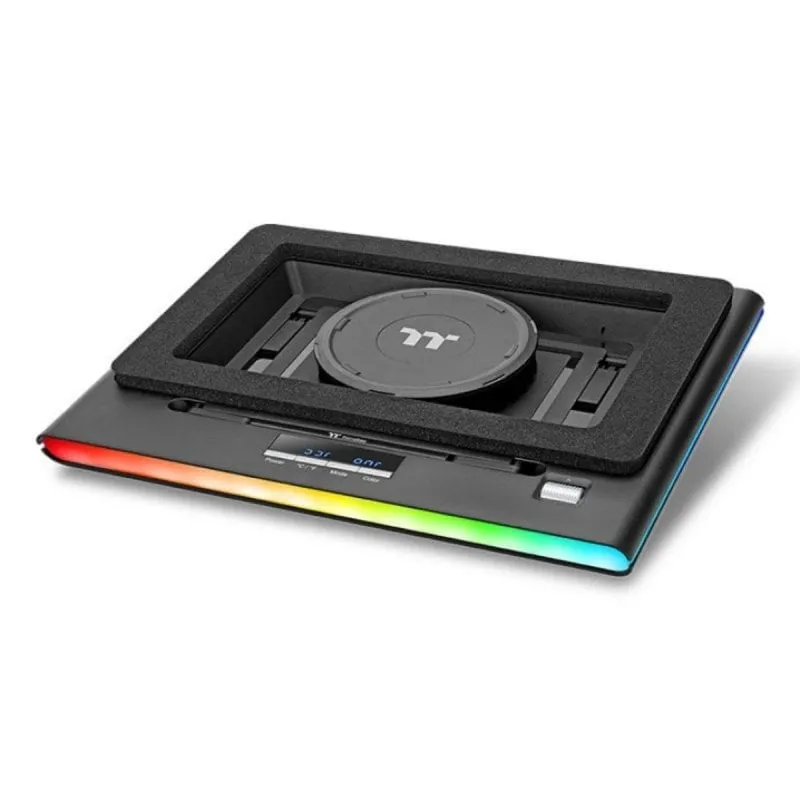 Thermaltake Massive EXTREME Ventola 12 cm con Controllo Velocità a Pulsanti 3500 RPM 48,5 cfm Nero