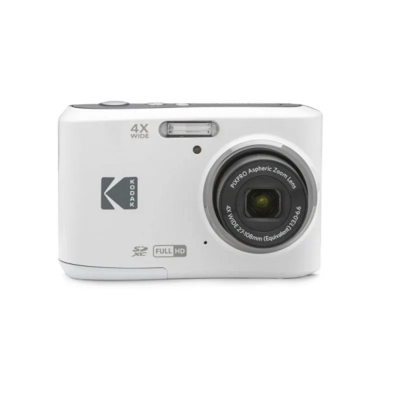 Fotocamera Digitale Compatta Kodak PIXPRO FZ45 16MP 4x Zoom CMOS Full HD Bianco