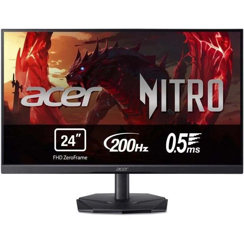 Monitor PC Acer Nitro KG241YX3BIP 23.8" FullHD 200Hz VA FreeSync Premium HDR10 0.5ms