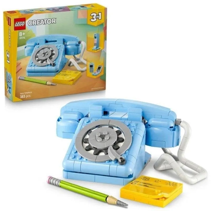 LEGO Creator Telefono Retrò 3in1 31174 383 pezzi