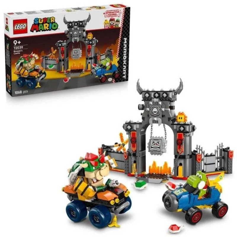 LEGO Super Mario Mario Kart Castello di Bowser 72039 1068 pezzi