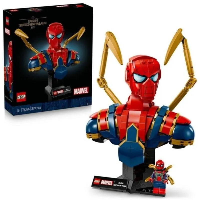 LEGO Marvel Adults 76326 Iron Spider-Man 76326 379 pezzi