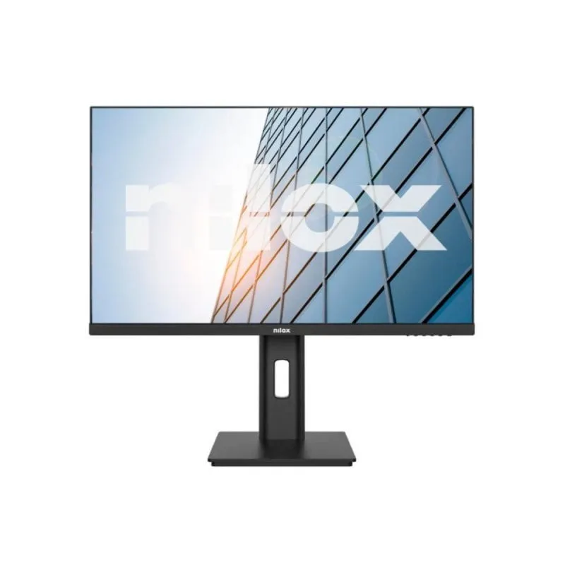 Monitor Nilox 24" Full HD 120Hz IPS LED Nero Altoparlanti VESA HDMI Regolabile