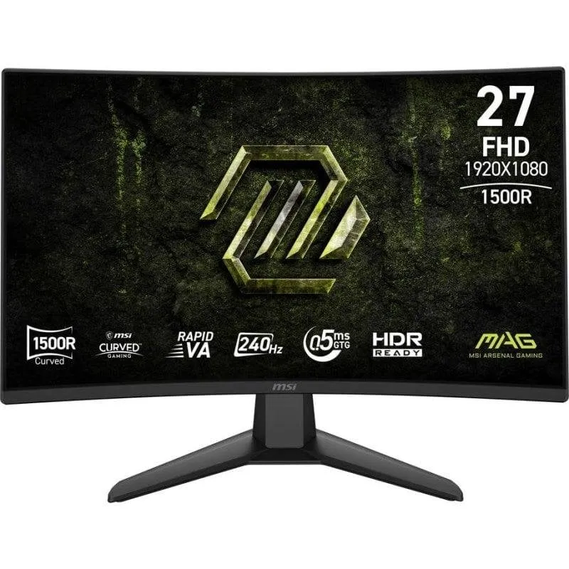 Monitor PC MSI MAG 274CF X24 27" FullHD 240Hz VA Curvo FreeSync Premium HDR 0,5ms