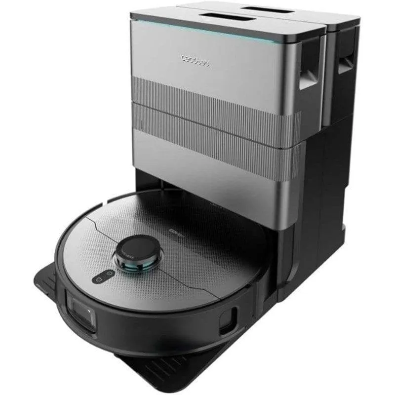 Robot Aspirapolvere e Lavapavimenti Cecotec Conga X100 Autosvuotamento Navigazione Laser 20.000 Pa IA con Telecamera