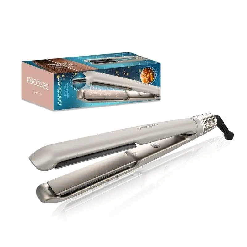 Piastra per Capelli Ceramica Cecotec Lisse Plasma 230ºC Ionica Spegnimento Automatico Nero