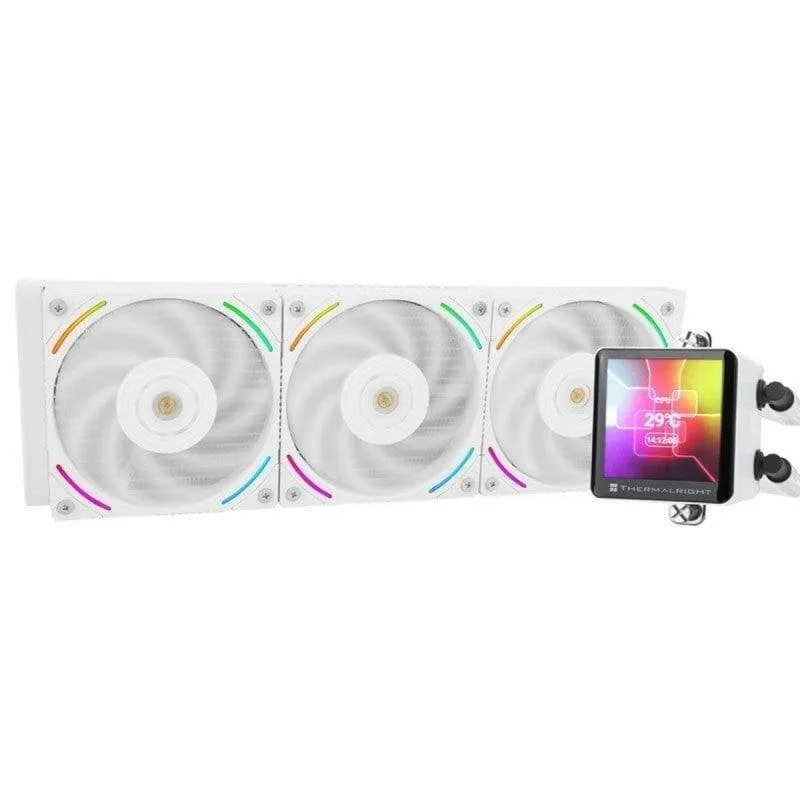Refrigeración Líquida Thermalright Frozen Vision 360mm 3 Ventiladores Pantalla LCD ARGB Bianca
