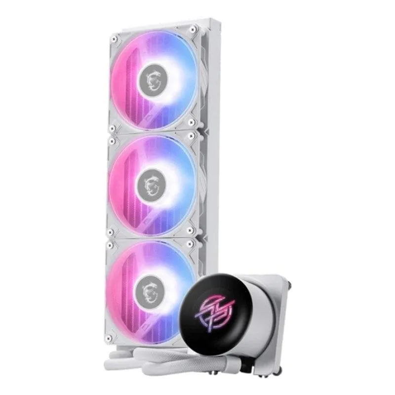 Refrigeración Líquida MSI MPG CORELIQUID P13 WHITE 394mm 3 Ventilatori IPS LED